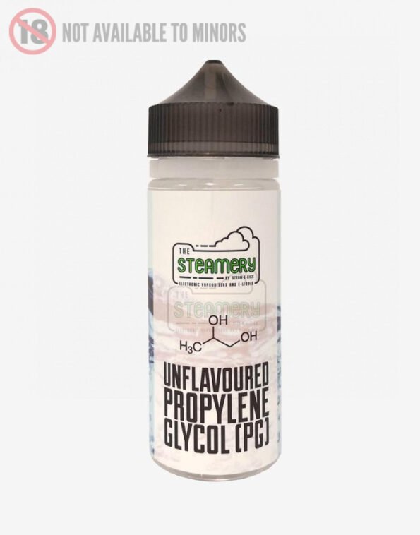 Unflavoured Propylene Glycol (PG) - Steam E-Juice | The Steamery
