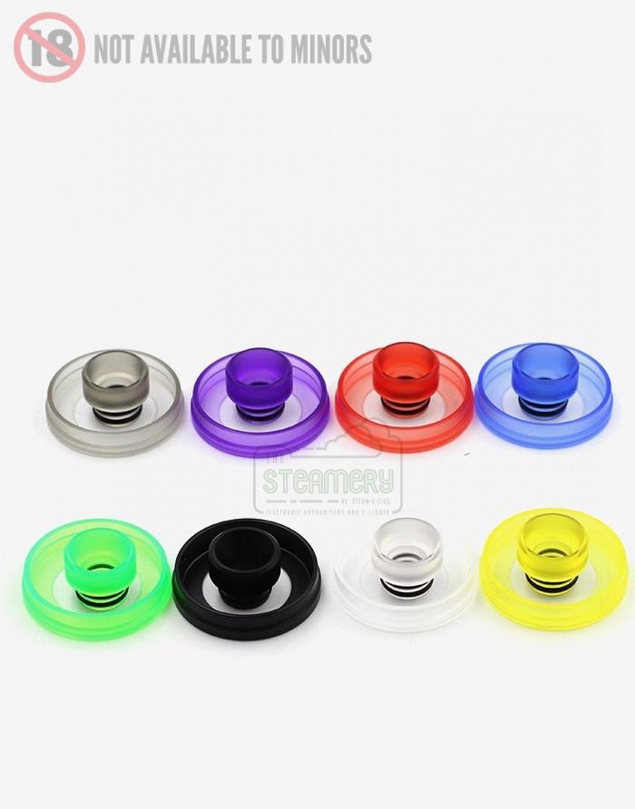 Flow / Beauty Ring and 510 Drip Tip Set - Steam E-Juice | The Steamery