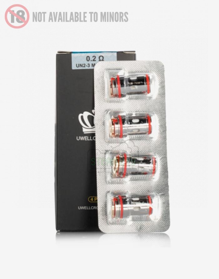 Uwell Crown V (5) Replacement Coils - Steam E-Juice | The Steamery