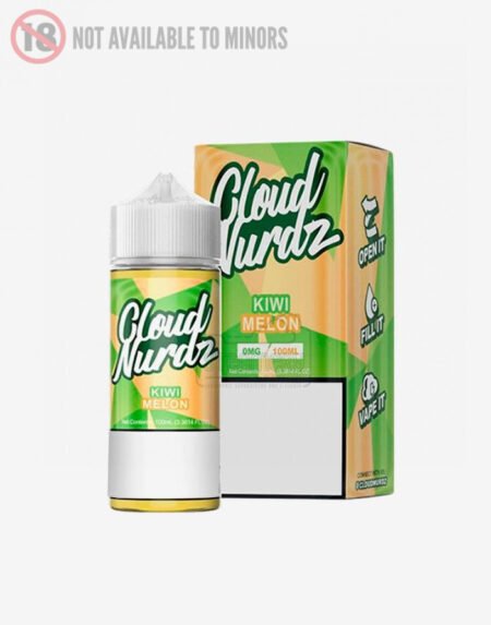 Cloud Nurdz Kiwi Melon 100ml - Steam E-Juice | The Steamery